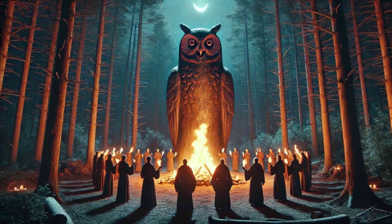 A ritualistic cleansing for those who bore the weight of influence. (created with DALL-E)
