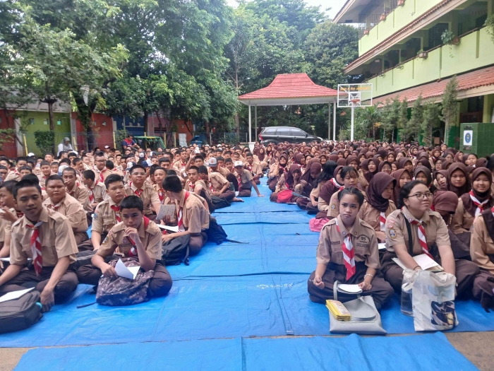 Siswa smpn 95 Jakarta/dokpri