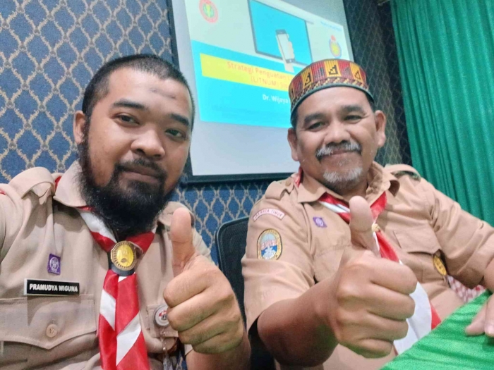 Pak Wiguna dan Omjay/dokpri