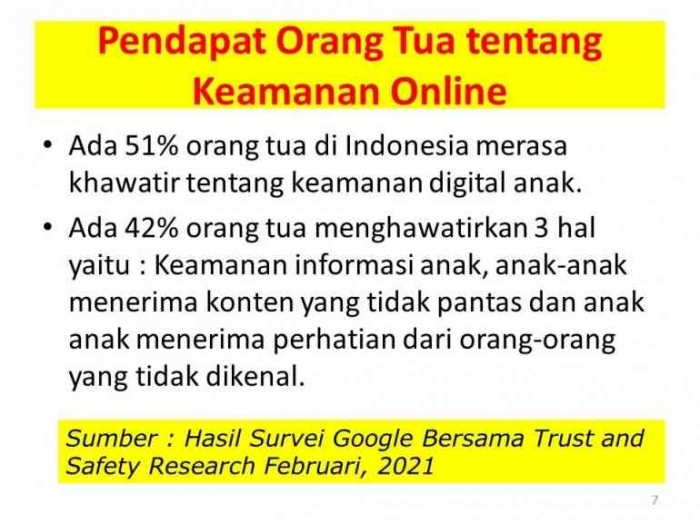 pendapat orang tua/dokpri