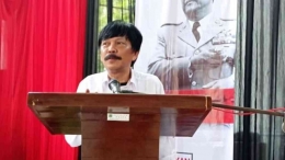 Budi Mulyawan Ketum DPN Kombatan (Komunitas Banteng Asli Nusantara) Foto: Dokpri