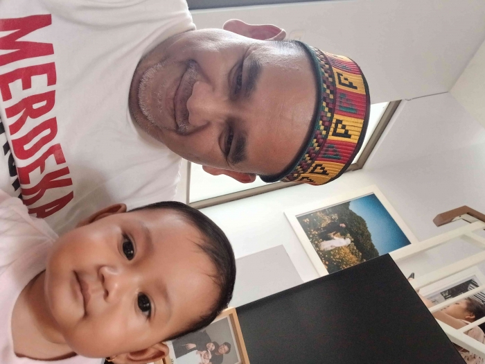 Kakek jay dan cucunya/dokpri