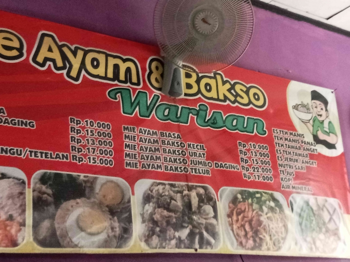 Warung Warisan sumber dokumen pribadi