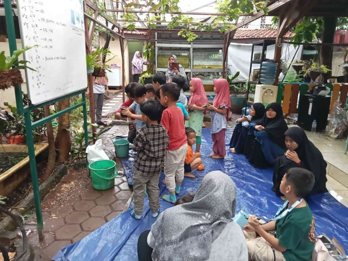 Sebagian peserta pelatihan sumber dokumen pribadi