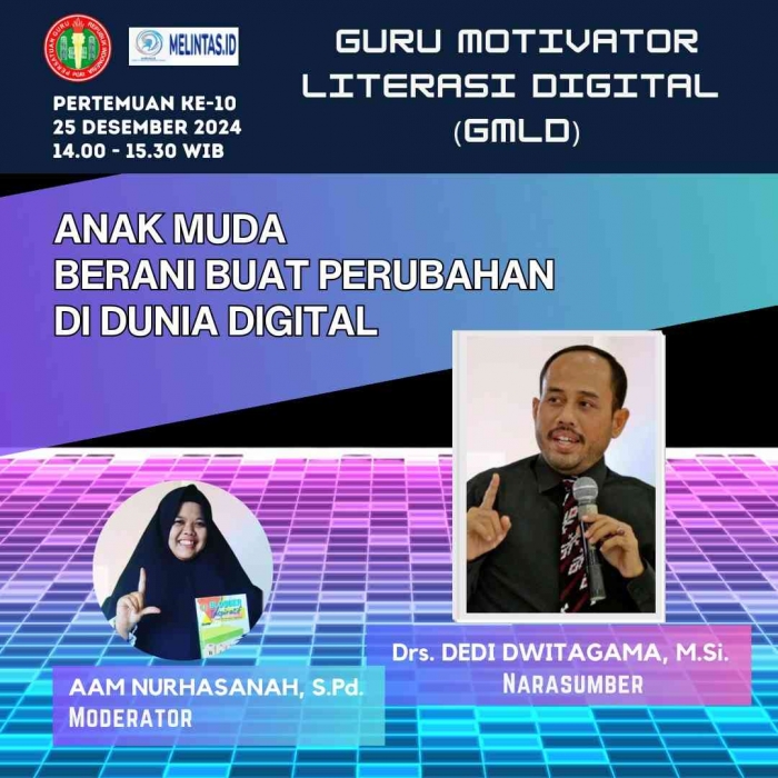 Narasumber dan moderator gmld PGRI/dokpri