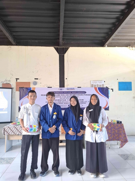 Penerimaan Hadiah dari Hasil Bertanya kepada Pemateri