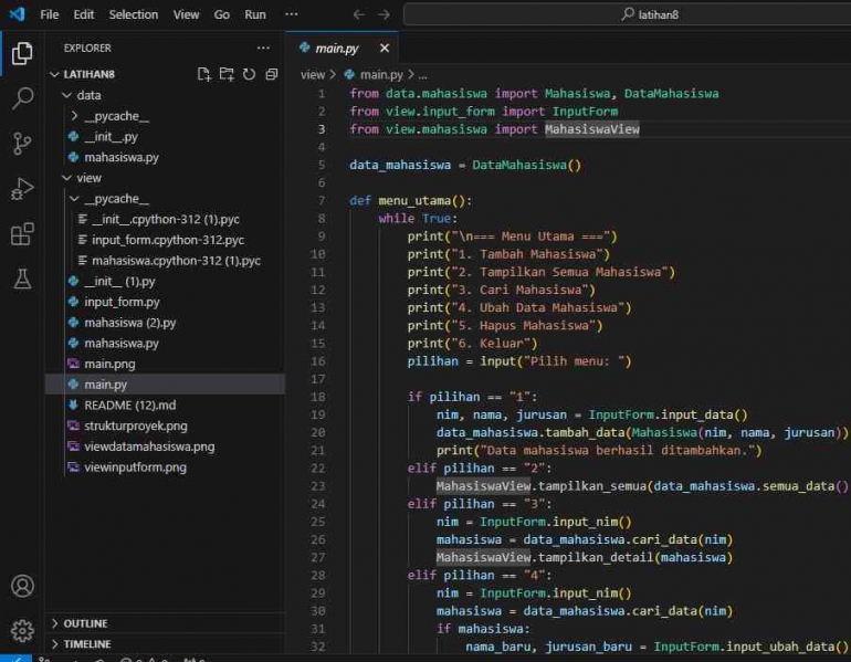 Java Code In Vs Code/images Screen Shot Penggunaan CodeSnap pada Visual Studio Code dan apa hubungannya Git ...