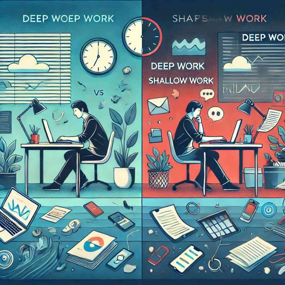 Foto Artikel : Deep Work vs Shallow Work, Kunci Jadi Karyawan Kece di ...
