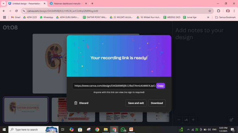 Canva (Sumber: Dokumentasi Pribadi)