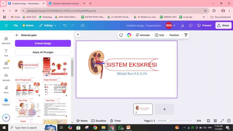 Canva (Sumber: Dokumentasi Pribadi)