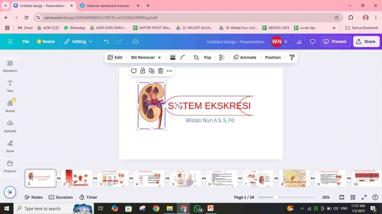 Canva (Sumber: Dokumentasi Pribadi)