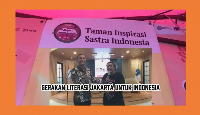 Dispusip DKI Jakarta antusias menggerakkan literasi dan sastra dari Jakarta untuk Indonesia. Foto: Isson Khairul