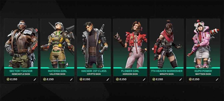 Kembalinya Item Kosmetik dari event kolaborasi Final Fantasy VII Rebirth sebelumnya di Shop (Sumber: Electronic Arts)
