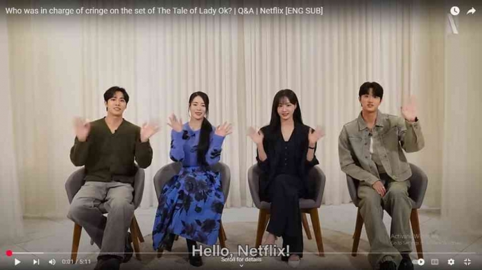 artis dan aktor film the tale of lady ok/netflix