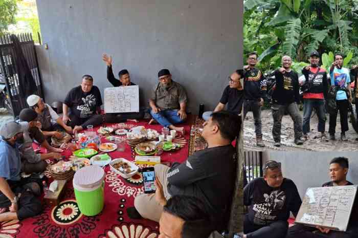 Foto besar menunjukkan keseriusan TTMI dalam merencakan sebuah kegiatan. (Doc. Agus Tumoko)