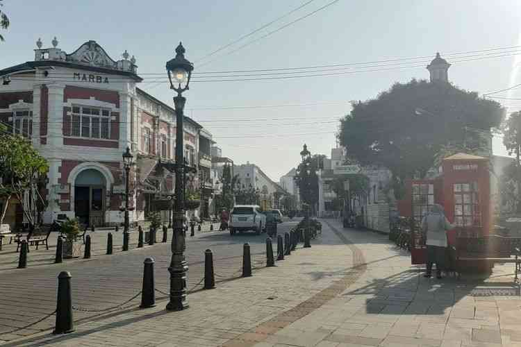 Sudut Kota Lama Semarang: Foto Kompas.com