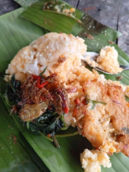 Menu nasi jagung kang Juki | dok.pri