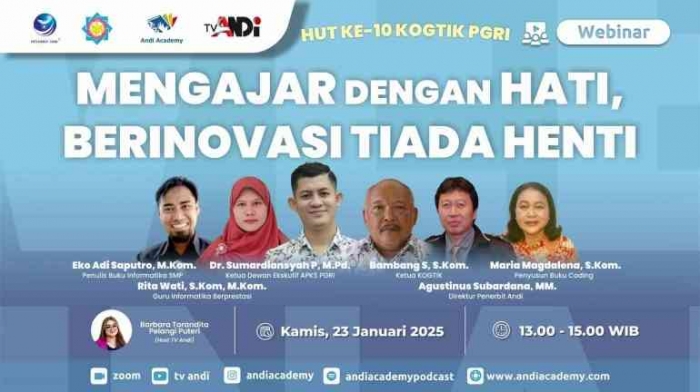 tema hut kogtik dan webinar nasional kogtik/dokpri