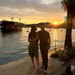 Sunset Labuan Baju (Dok. Pribadi Antonius Ruron)