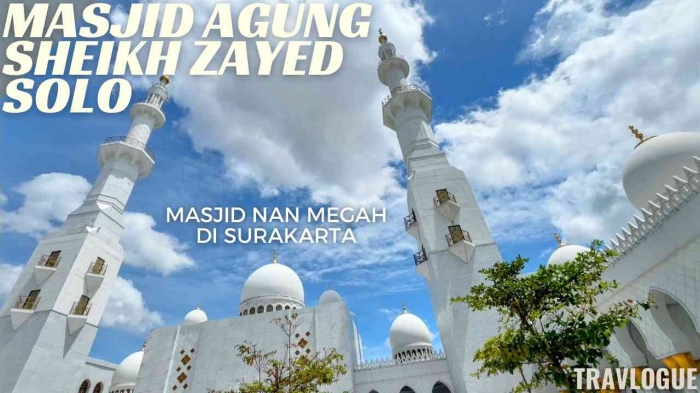 Keindahan Masjid Agung Sheikh Zayed Solo (Sumber: Berbudi TV)
