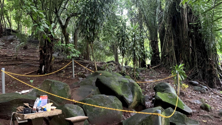 tempat petilasan prajurit pakuwojo jaman kerajaan majapahit (Dokumentasi Pribadi)