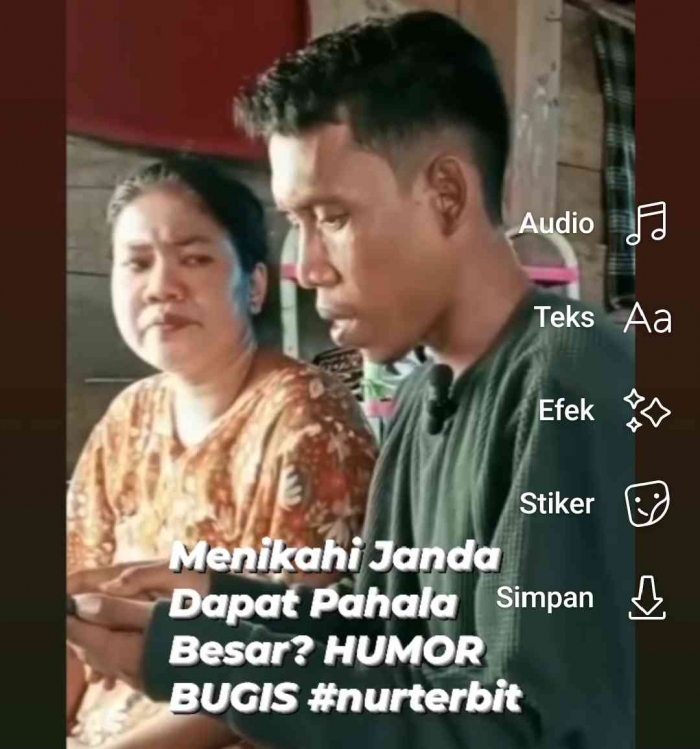Video Story FB Amin Nur Nur (Repro: Nur Terbit)
