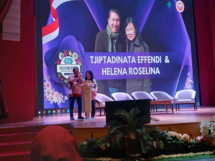 Sambutan opa dan oma/dokpri