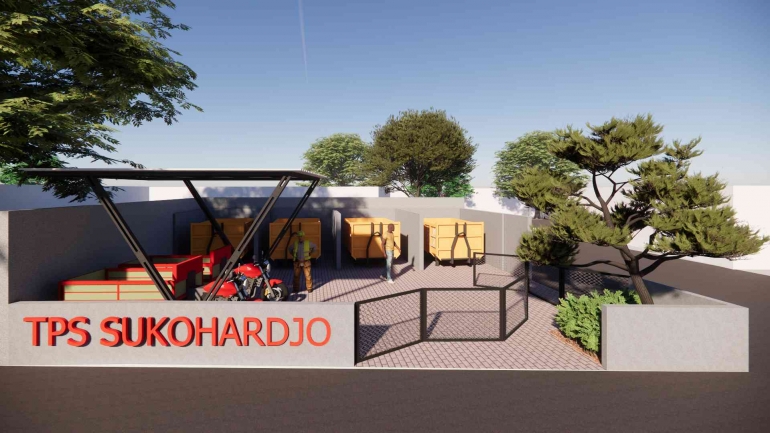 Gambar 5. Render 3D Program Kerja (Sumber: Dokukentasi Pribadi, 2025)
