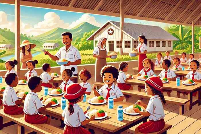 OPM ganggu program MBG di Papua, TNI perketat keamanan. (Ilustrasi: Canva)