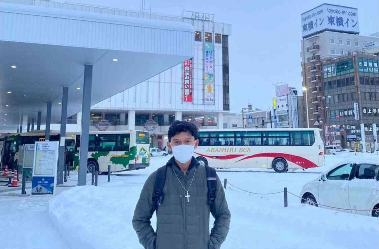 Foto kawan di Jepang (Dokumentasi pribadi via Dshm)
