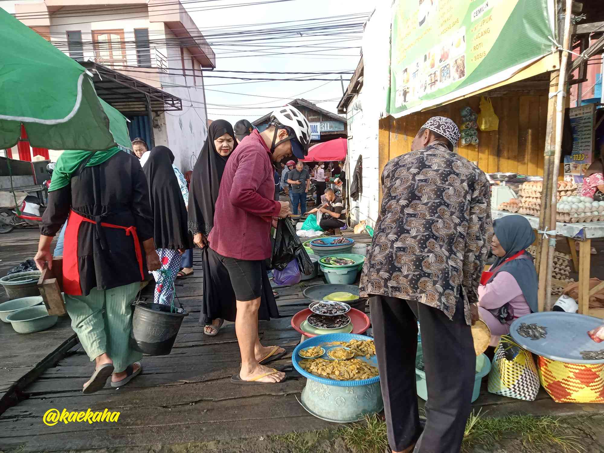 Ke Pasar jalan Kaki atau Bersepeda untuk yang Lebih Jauh | @kaekaha