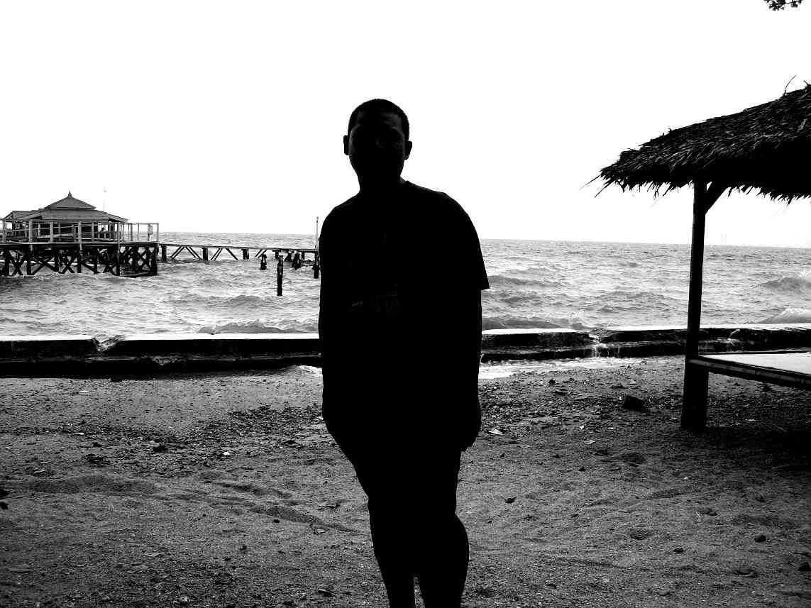 Illustrasi lelaki dengan siluet - dokpri&nbsp;