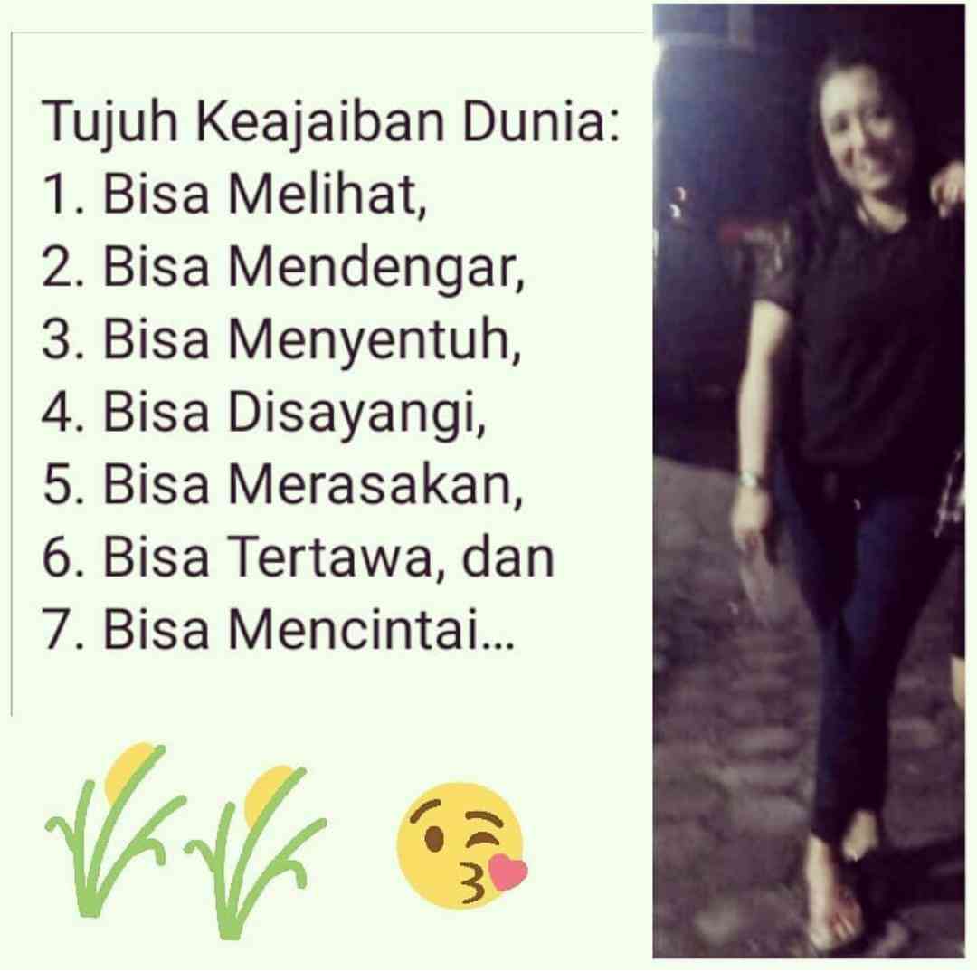 7 Keajaiban Dunia (Sumber  : dokumen pribadi)