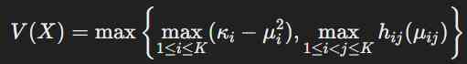 Rumus Upper Variance (Sumber: doi.org/10.3934/puqr.2025004 )