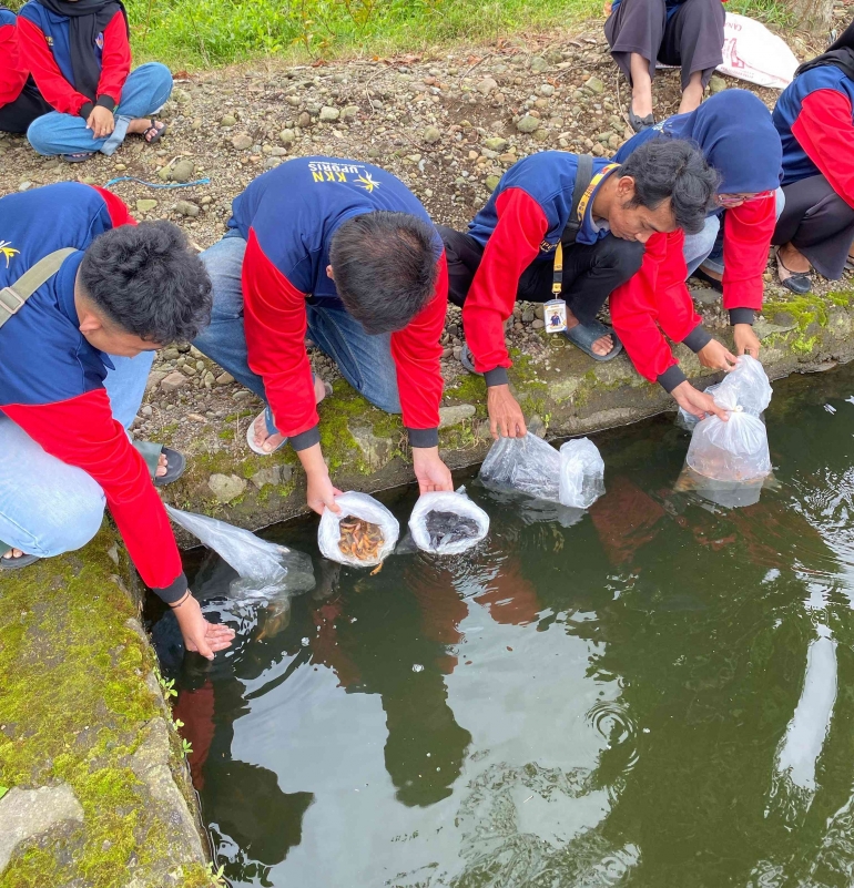 Pelepasan Bantuan Benih ikan Nila
