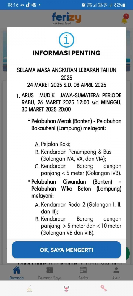 Info Ferizy (Dok Maria Susanti)