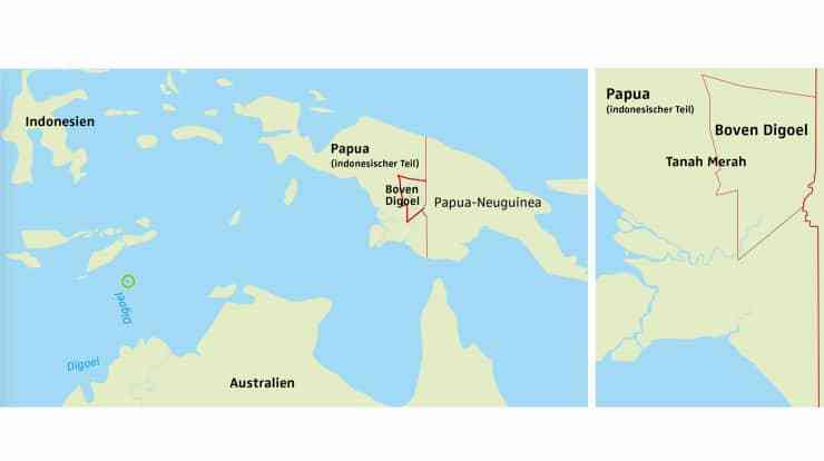 Hutan hujan di Merauke dan Boven Digoel perlahan-lahan berubah menjadi sabana (© Rettet den Regenwald e.V.)