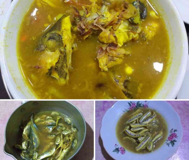 Masakan pallumara dari berbagai jenis ikan (Sri Nur Aminah, 2025)
