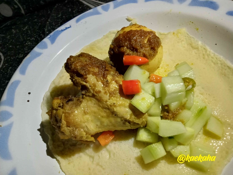 Lempeng Karih Ayam dan Telur | @kaekaha