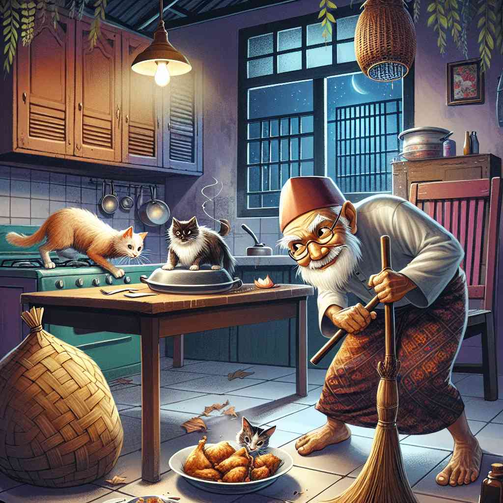 (ilustrasi kakek Dodo, olahan GemAIBot, dokpri)