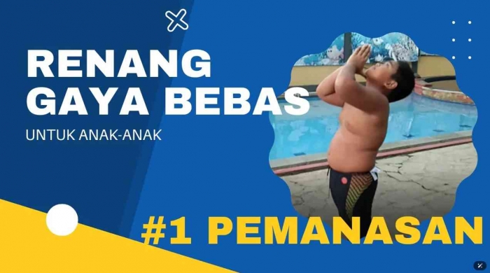 Panduan renang gaya bebas untuk anak-anak