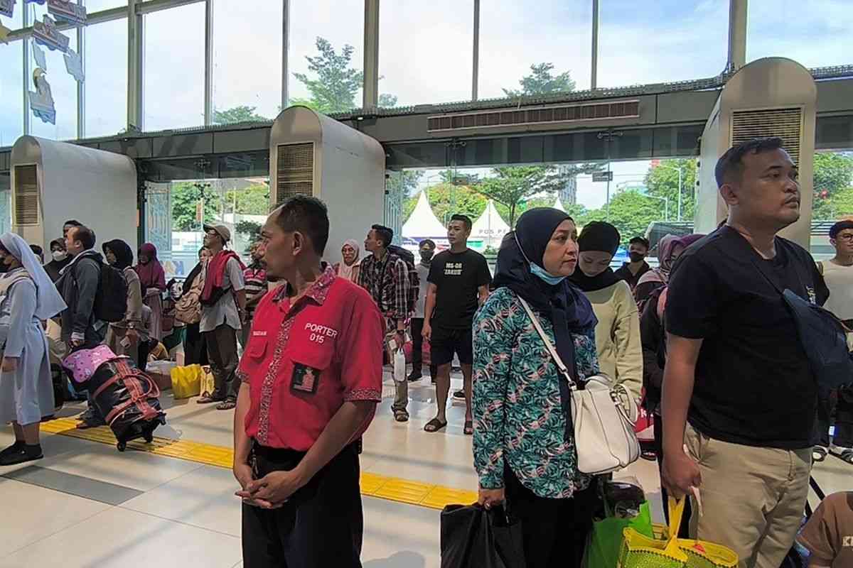 Ilustrasi Arus Balik (kOMPAS.COM/Intan Afrida Rafni )