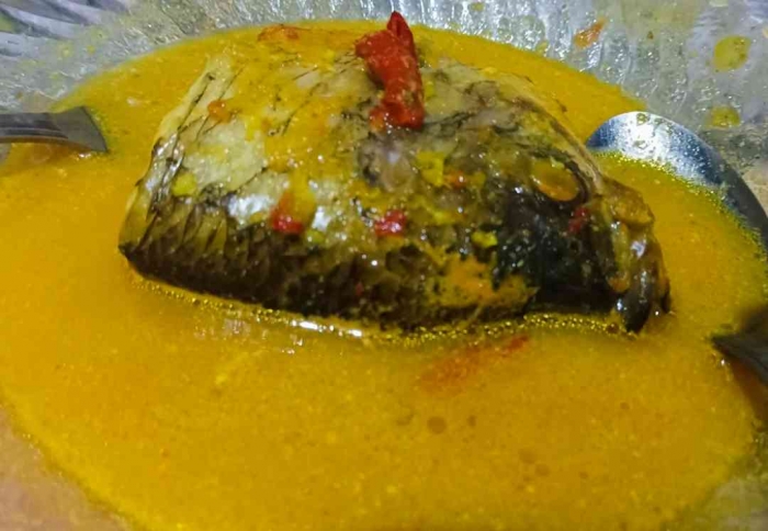 Sop ikan gurame, menu legend keluarga kami(dokumentasi pribadi)