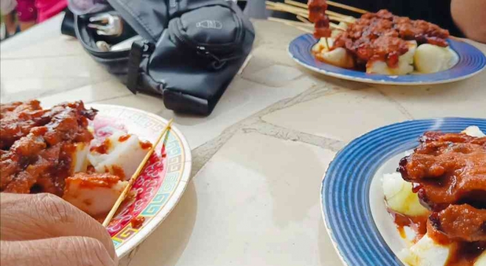 Sate kelinci (dokumentasi pribadi)