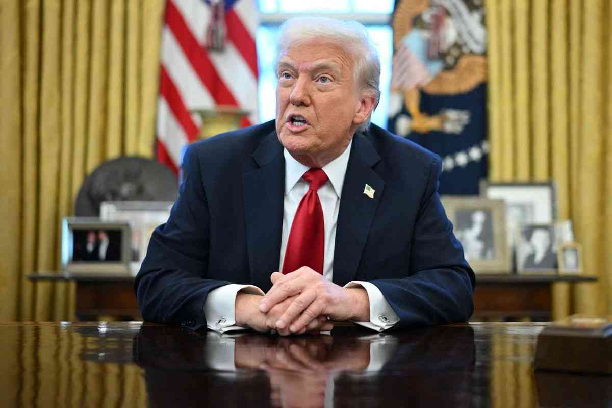 Presiden Amerika Serikat Donald Trump .(AFP/MANDEL NGAN)