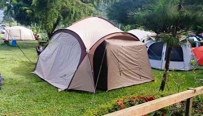 Camping Ground di Tawangmangu Wonder Park (dokumentasi pribadi)