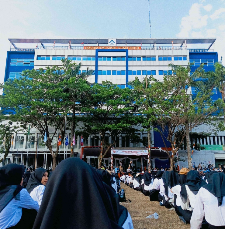 GEDUNG FAKULTAS ILMU SOSIAL DAN ILMU POLITIK (FISIP) UIN RADEN FATAH PALEMBANG