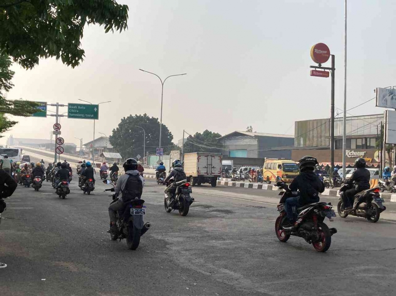 Motor yang Ngebut (Sumber: Dokpri)