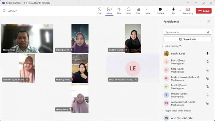 Suasana TUWEB: Dokpri