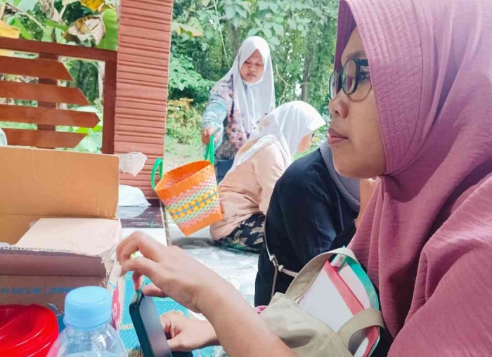 Halal bihalal RT 11 Dusun Mbuluh, Krandegan, Kebonsari, Madiun (dokumentasi pribadi)